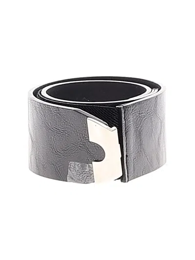 Pre-owned Unbranded Belt In Silver