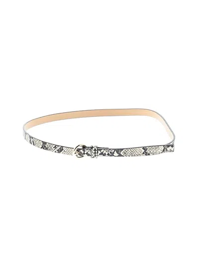 Pre-owned Unbranded Belt In Silver