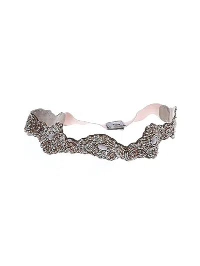 Pre-owned Unbranded Belt In Silver