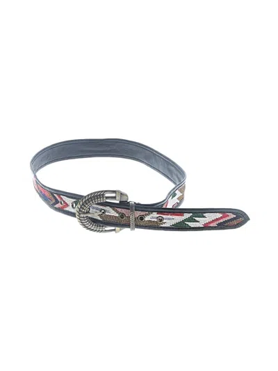 Pre-owned Unbranded Belt In Silver