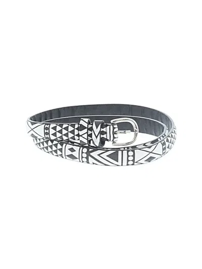 Pre-owned Unbranded Belt In Silver