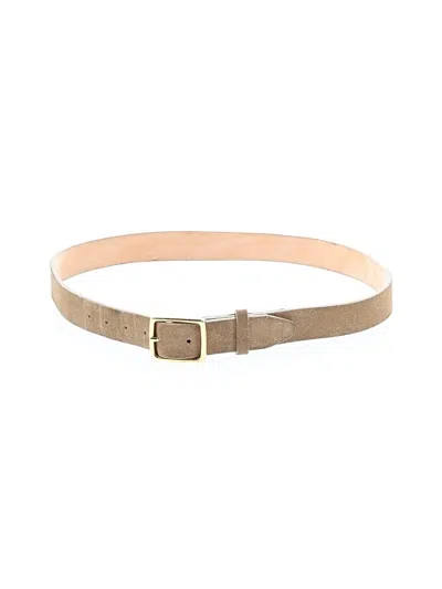 Pre-owned Unbranded Belt In Tan