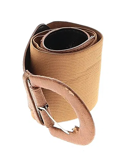 Pre-owned Unbranded Belt In Tan