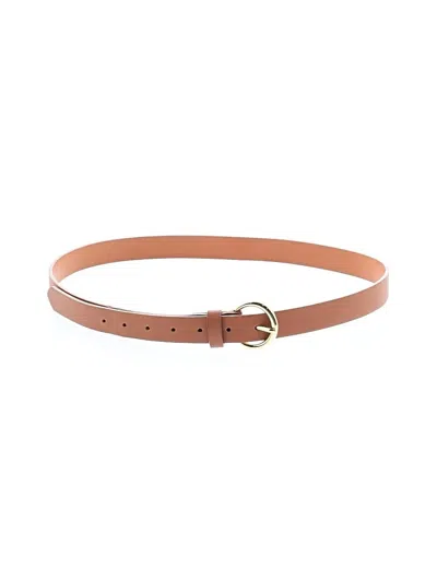 Pre-owned Unbranded Belt In Tan