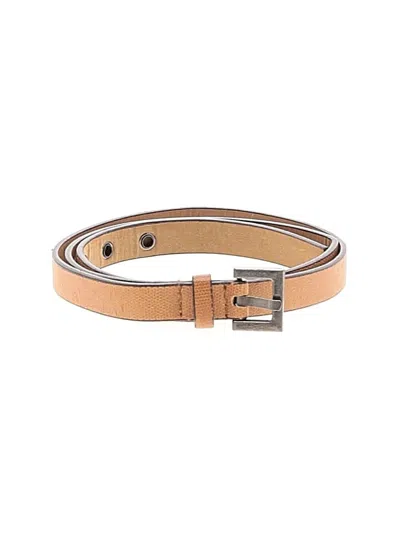 Pre-owned Unbranded Belt In Tan