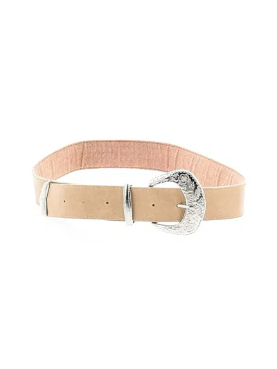 Pre-owned Unbranded Belt In Tan