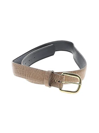 Pre-owned Unbranded Belt In Tan