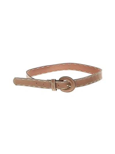 Pre-owned Unbranded Belt In Tan