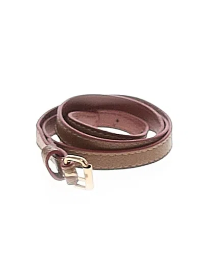Pre-owned Unbranded Belt In Tan