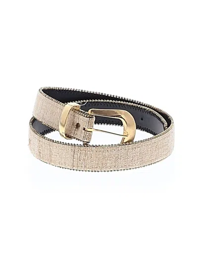 Pre-owned Unbranded Belt In Tan