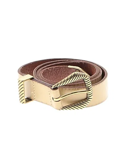 Pre-owned Unbranded Belt In Tan