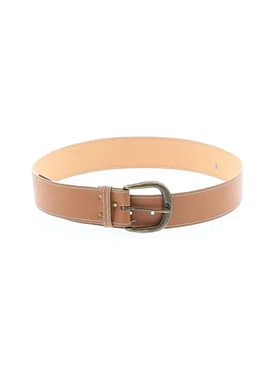 Pre-owned Unbranded Belt In Tan
