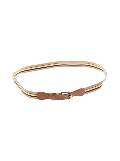 Pre-owned Unbranded Belt In Tan