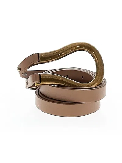 Pre-owned Unbranded Belt In Tan