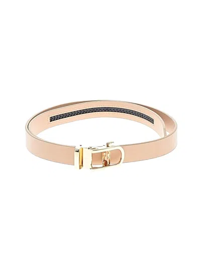Pre-owned Unbranded Belt In Tan