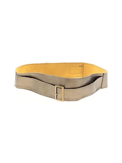 Pre-owned Unbranded Belt In Tan