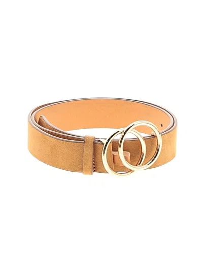 Pre-owned Unbranded Belt In Tan