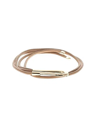 Pre-owned Unbranded Belt In Tan