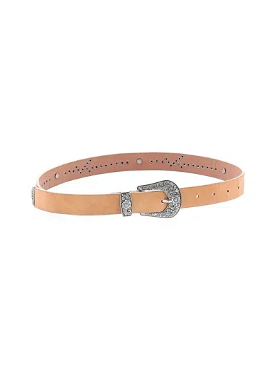 Pre-owned Unbranded Belt In Tan