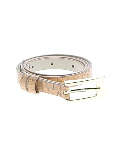 Pre-owned Unbranded Belt In Tan
