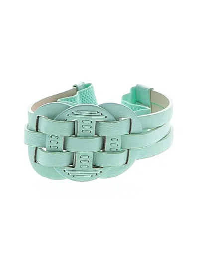 Pre-owned Unbranded Belt In Teal