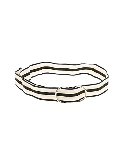 Pre-owned Unbranded Belt In White