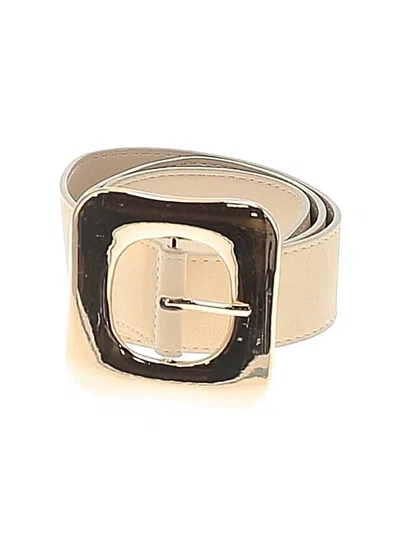 Pre-owned Unbranded Belt In White