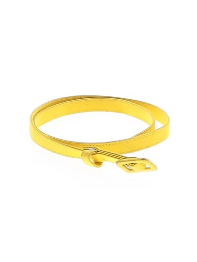 Pre-owned Unbranded Belt In Yellow