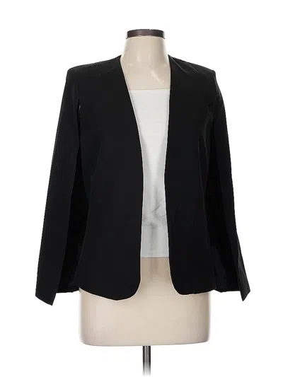 Pre-owned Unbranded Blazer Jacket In Black