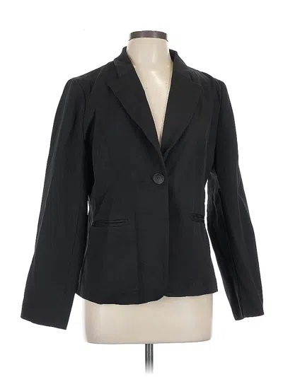 Pre-owned Unbranded Blazer Jacket In Black