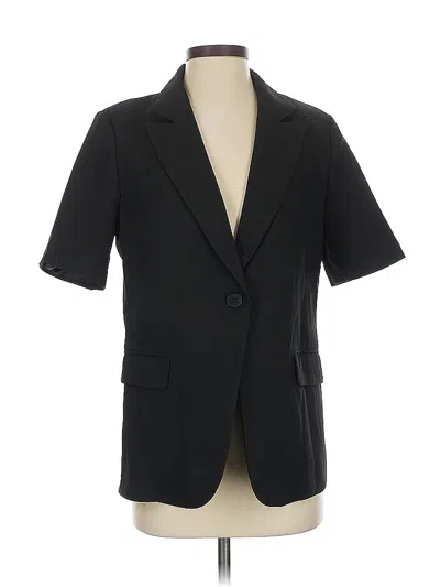 Pre-owned Unbranded Blazer Jacket In Black