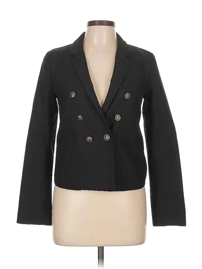 Pre-owned Unbranded Blazer Jacket In Black
