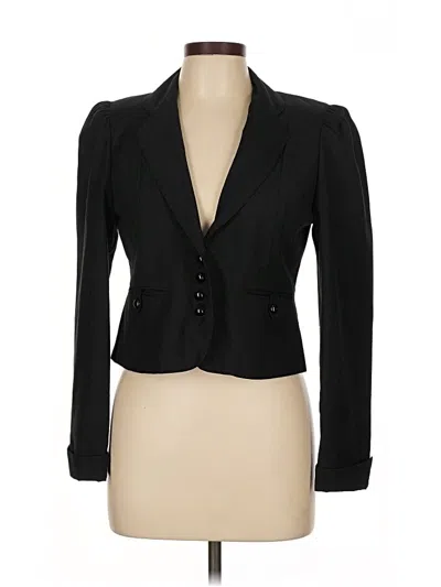 Pre-owned Unbranded Blazer Jacket In Black