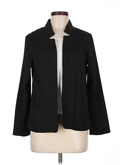 Pre-owned Unbranded Blazer Jacket In Black