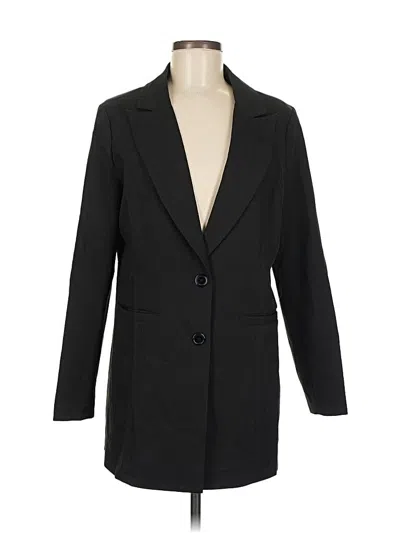 Pre-owned Unbranded Blazer Jacket In Black