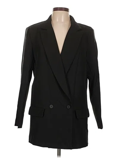 Pre-owned Unbranded Blazer Jacket In Black