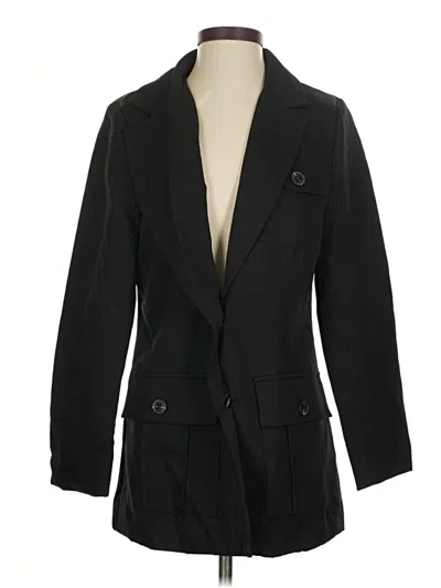 Pre-owned Unbranded Blazer Jacket In Black