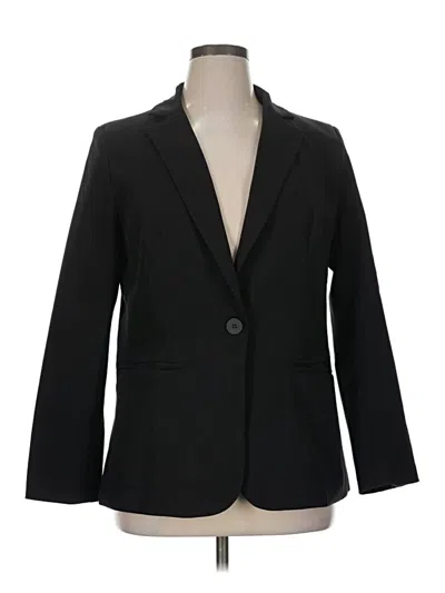 Pre-owned Unbranded Blazer Jacket In Black