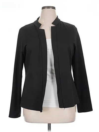 Pre-owned Unbranded Blazer Jacket In Black