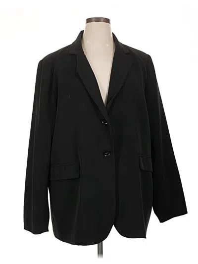 Pre-owned Unbranded Blazer Jacket In Black