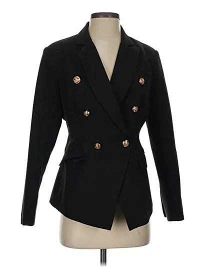 Pre-owned Unbranded Blazer Jacket In Black
