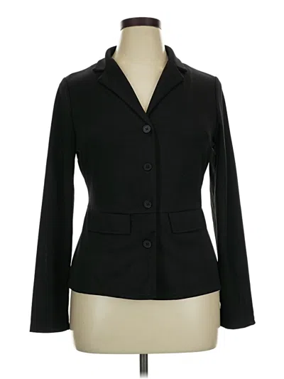 Pre-owned Unbranded Blazer Jacket In Black