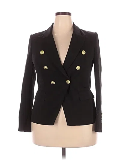 Pre-owned Unbranded Blazer Jacket In Black