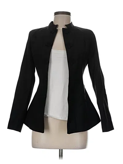 Pre-owned Unbranded Blazer Jacket In Black