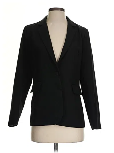 Pre-owned Unbranded Blazer Jacket In Black