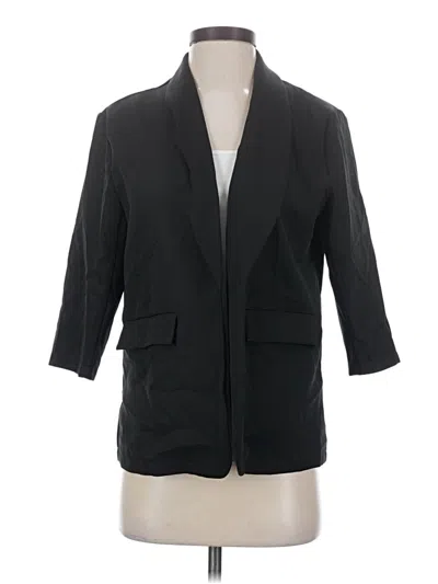 Pre-owned Unbranded Blazer Jacket In Black