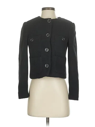 Pre-owned Unbranded Blazer Jacket In Black