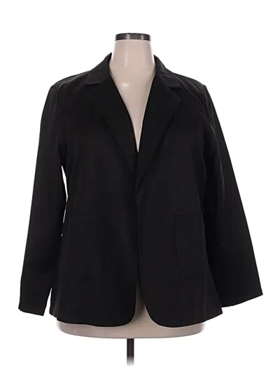 Pre-owned Unbranded Blazer Jacket In Black