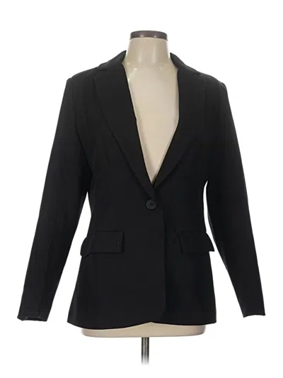 Pre-owned Unbranded Blazer Jacket In Black