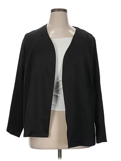 Pre-owned Unbranded Blazer Jacket In Black